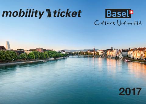 Mobility travel card provided free of charge to visitors to Basel when they register at a hotel, which allows unlimited travel for the duration of their stay (maximum of 30 days)