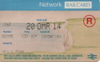 PHO:Network Railcard