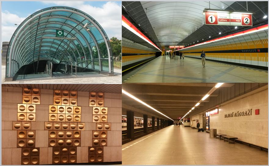 [Prague]Some of Prague's metro stations are very elegant and among the best in the world in visual style