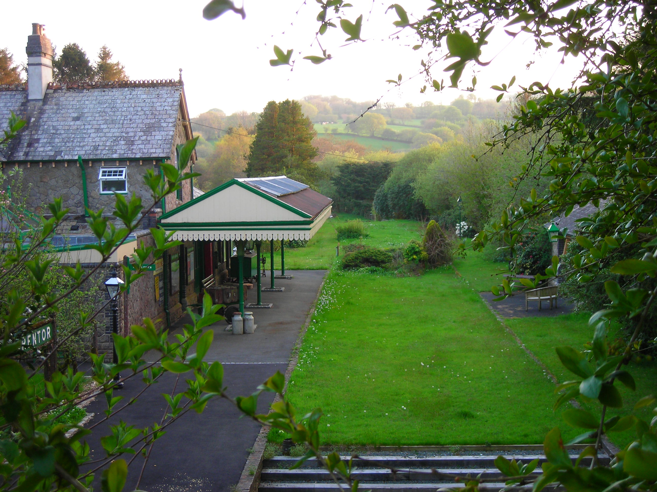 Brentor Station, now a private residence, was on Plymouth, Devonport and South Western Junction Railway's line from Lydford to Plymouth