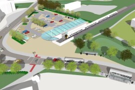 New Portishead station as proposed in 2015 – image by North Somerset Council.