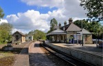 Bere Alston station, looking towards Tavistock
