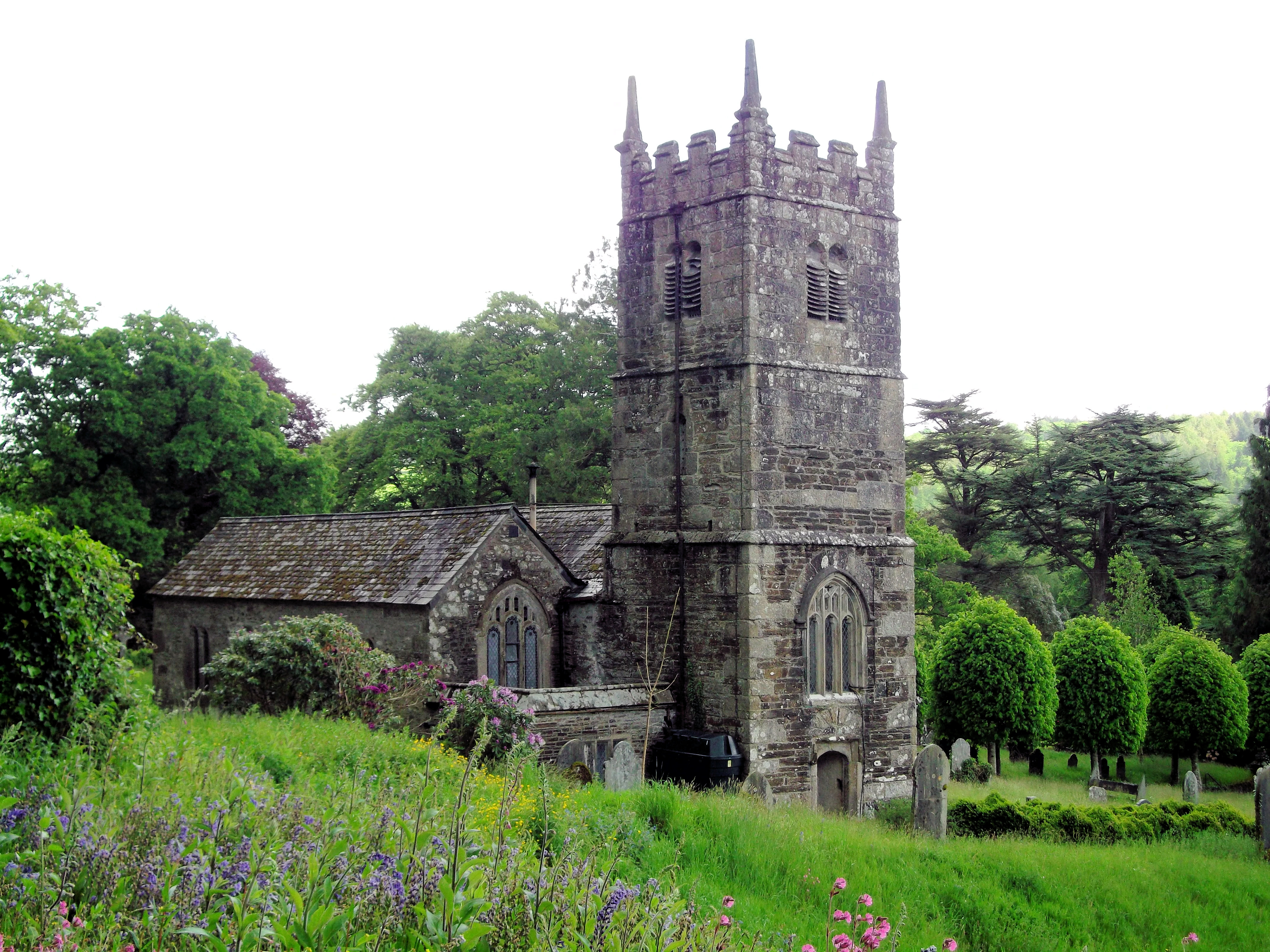 Lewtrenchard St Peter's church near Lewdowm